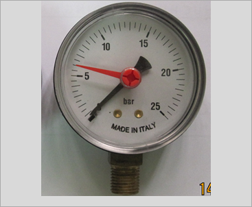 Đồng hồ đo áp suất FIV Italy PN25 63mm