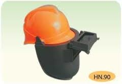 Mũ bảo hộ lao động nhựa mặt nạ hàn BBHN90 Bảo Bình