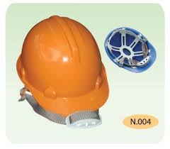 Mũ bảo hộ lao động nhựa ( cam) BBN004 Bảo Bình