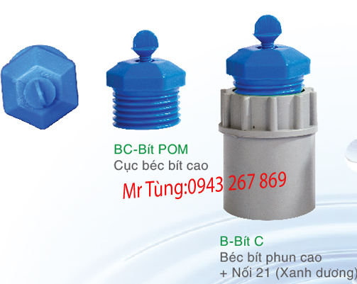 Béc bít phun cao Bảo Bình