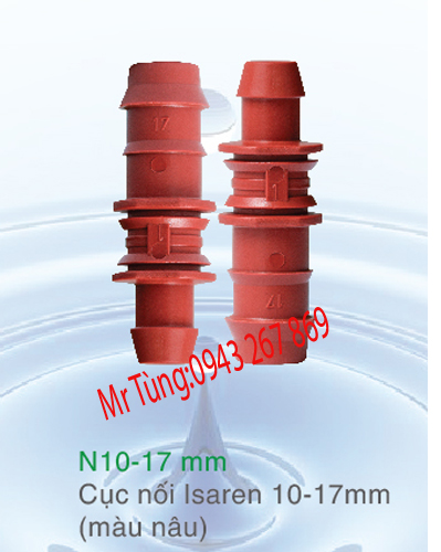 Cục nối ISAREN 10-17mm màu nâu,Bảo Bình N10-17