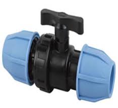 Van 2 đầu vặn HDPE