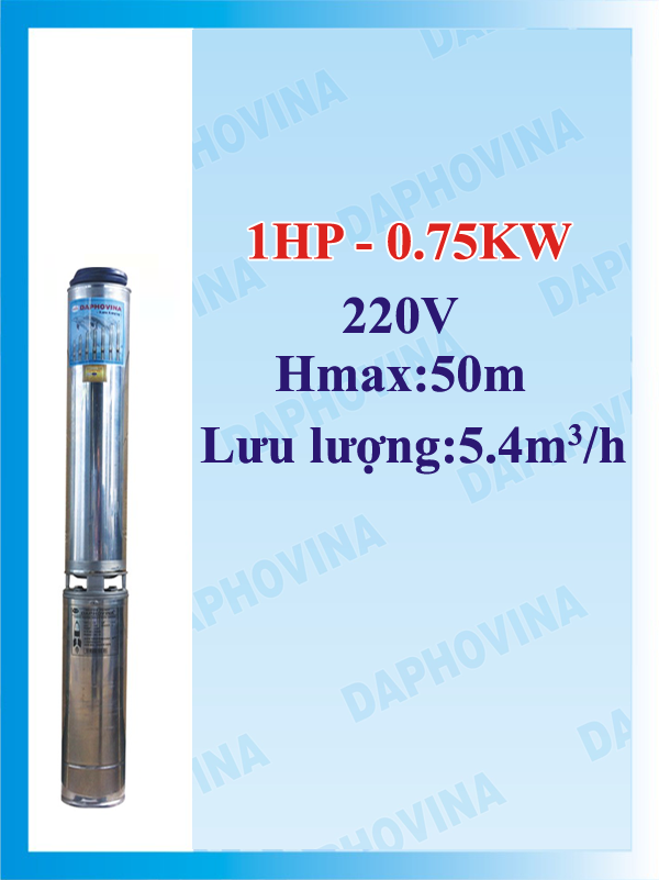 Bơm hỏa tiễn DAPHOVINA 1HP 1FA