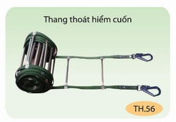 Thang thoát hiểm cuốn (2 móc 120k) + (mét) BBTH56 Bảo Bình