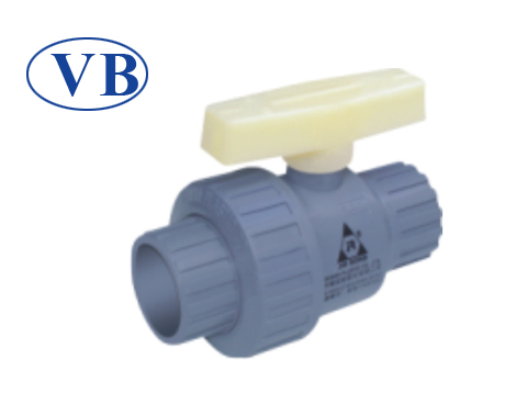 Van bi nhựa PVC rắc co một đầu Jia Rong DN60