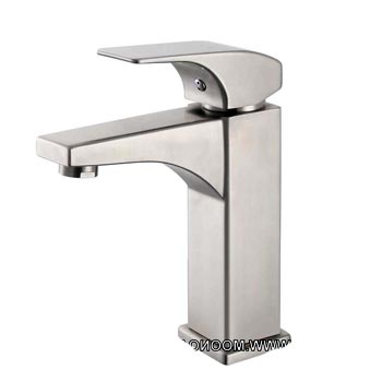 Vòi lavabo nóng lạnh inox 304 Moonoah MN-003