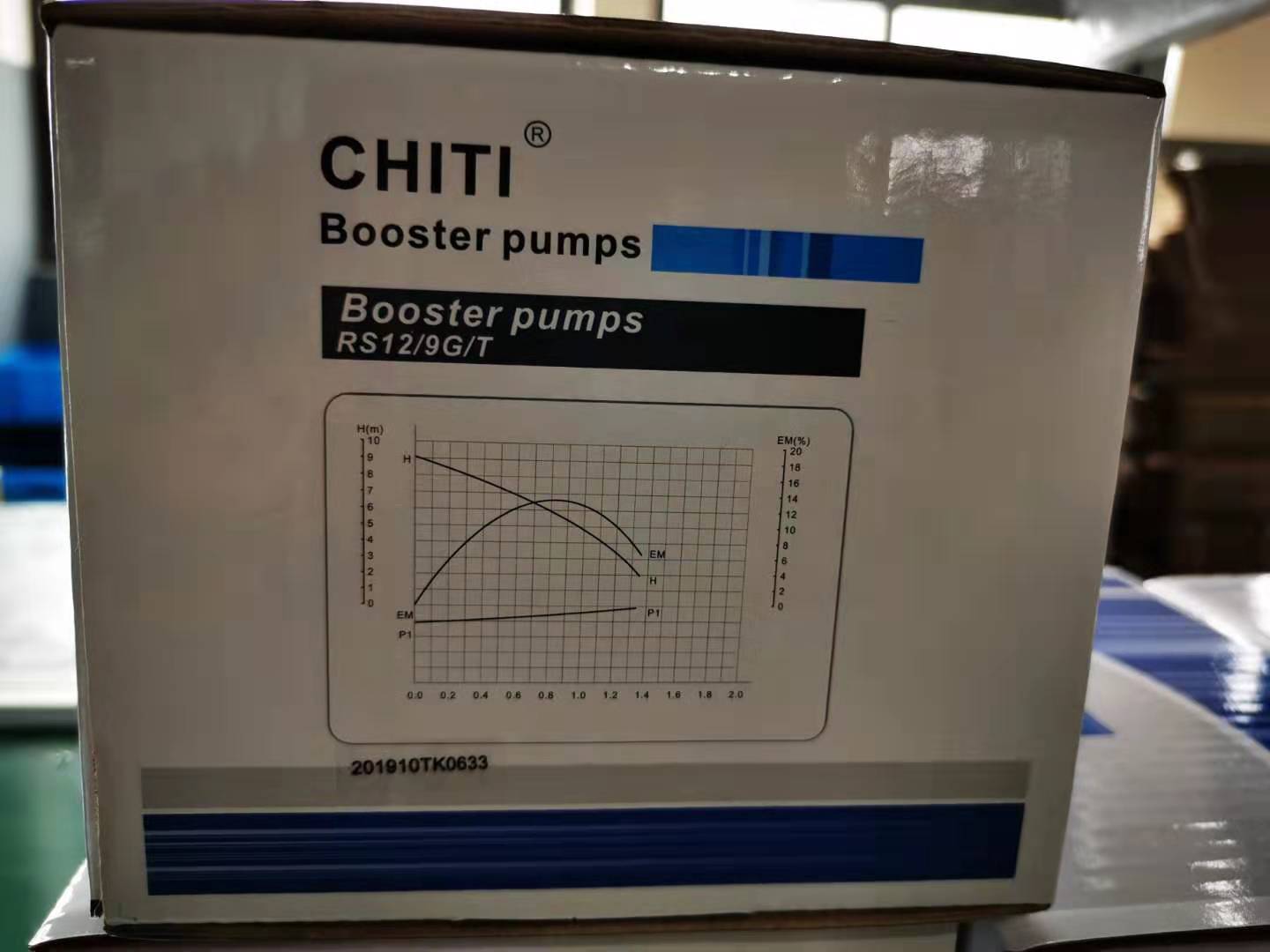 Máy bơm tăng áp nước nóng mini điện tử CHITI 120W 9